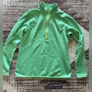 Patagonia Womens Polartec Power DryGreen 1/4 Pullover XL